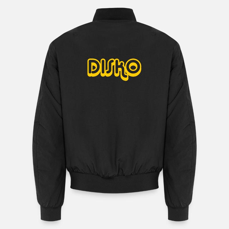 DISKO Nicki - Unisex Bomberjacke - Schwarz
