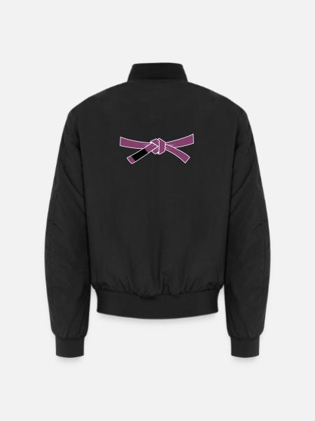 Purplebelt - Purple Belt - Unisex Bomber Jacket - black