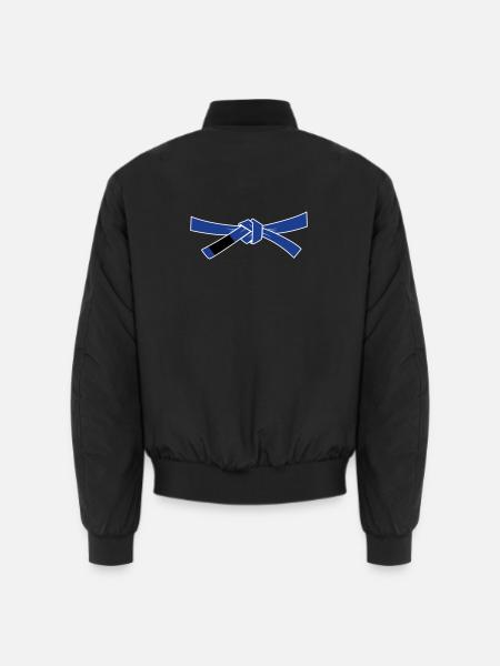 Bluebelt - Blaugurt - Unisex Bomberjacke - Schwarz