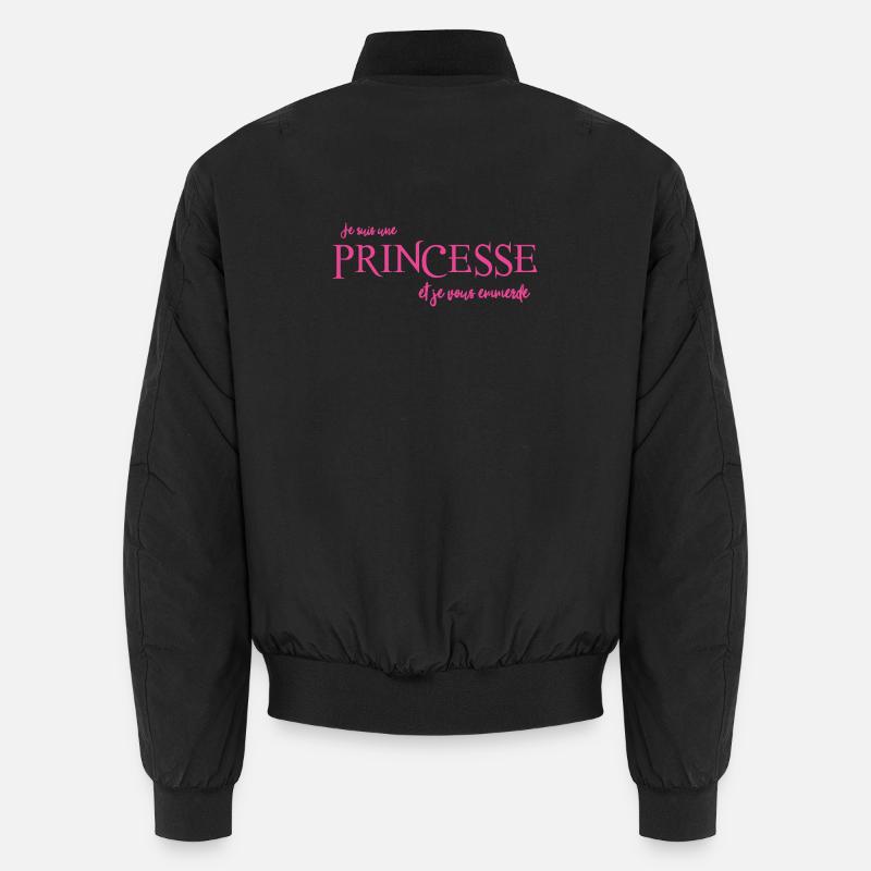 logo_princesse_rose Bomber unisexe