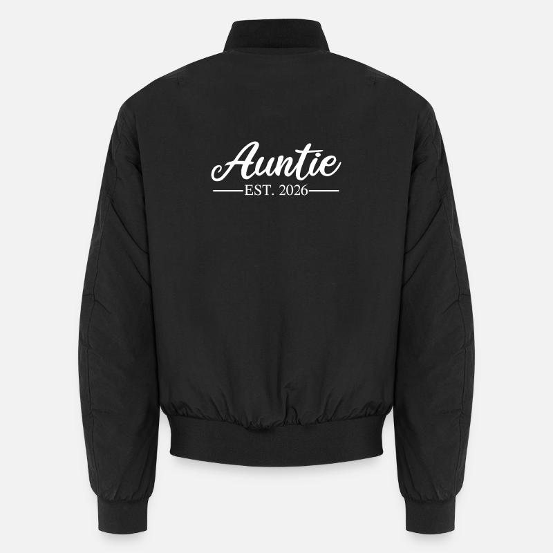 Auntie Est 2026 - Unisex Bomber Jacket - black