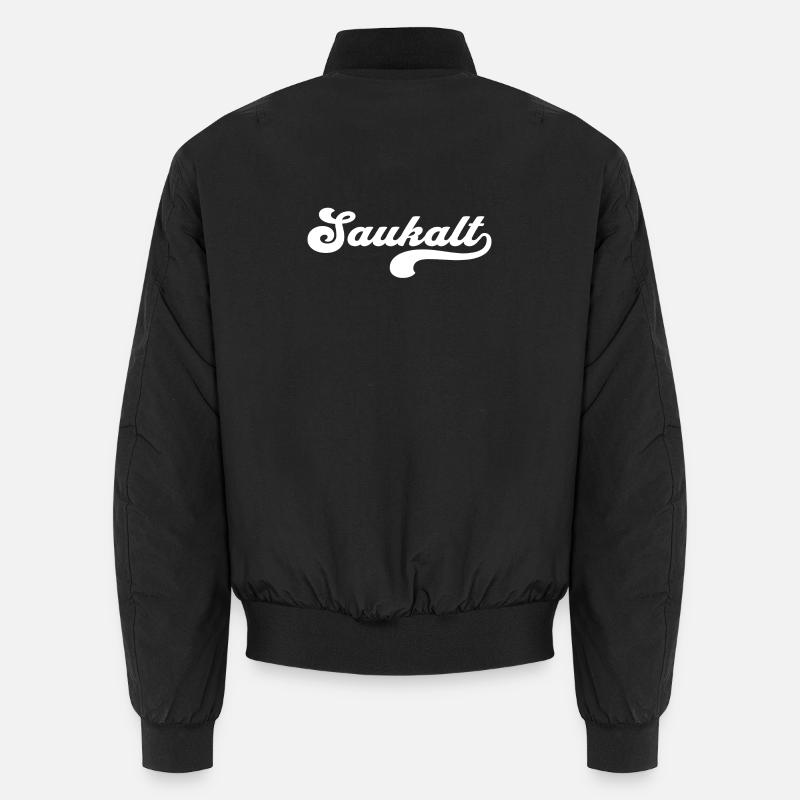 Freezing cold - Unisex Bomber Jacket - black