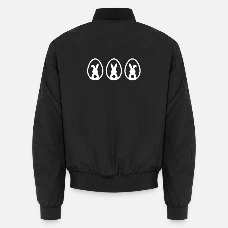 OSTERHASEN OSTEREIER OSTERN Unisex Bomberjacke