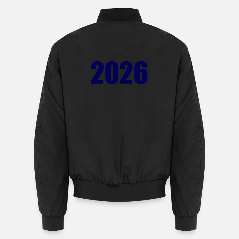 2026 - Unisex Bomber Jacket - black