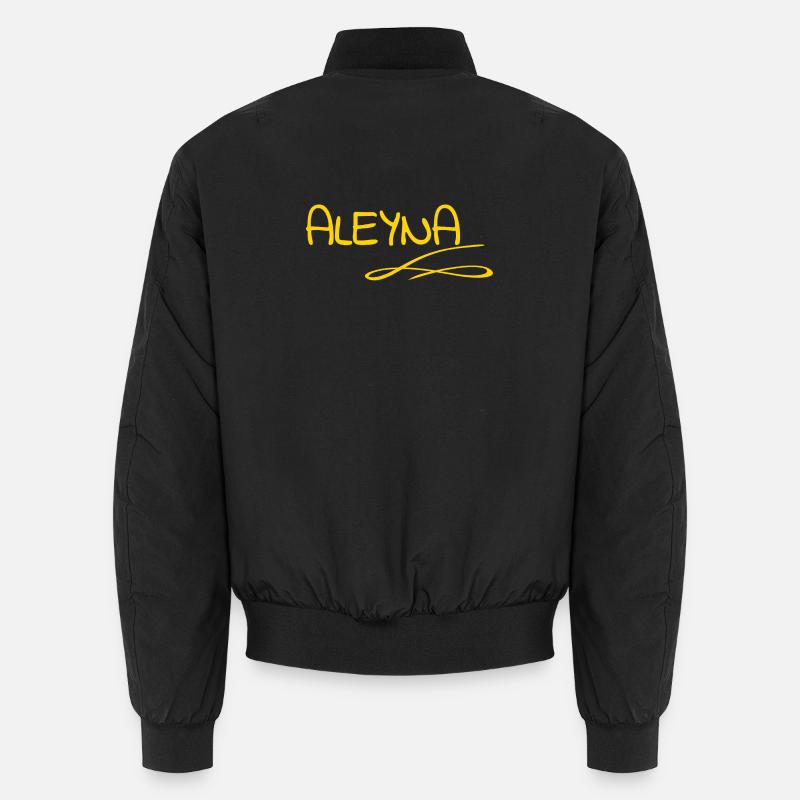 Cadeau pour Aleyna - Bomber unisexe - noir
