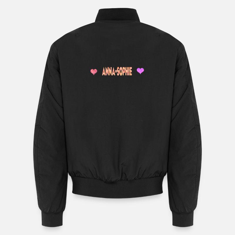 Anna-Sophie - Bomber unisexe - noir