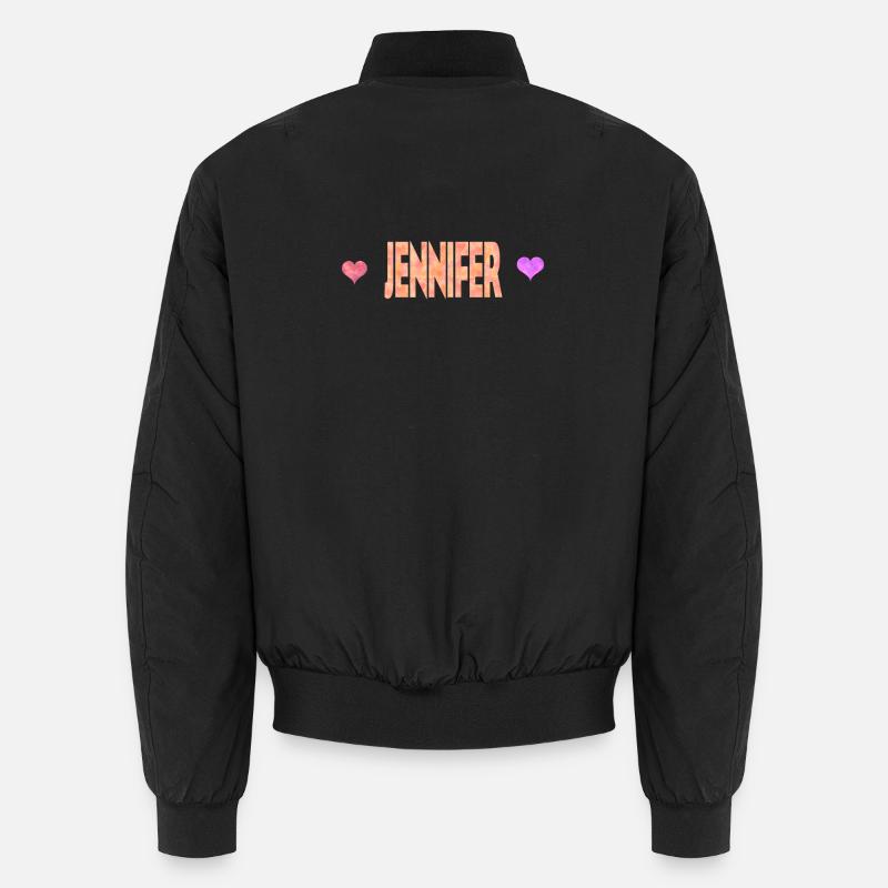 Jennifer - Unisex Bomber Jacket - black