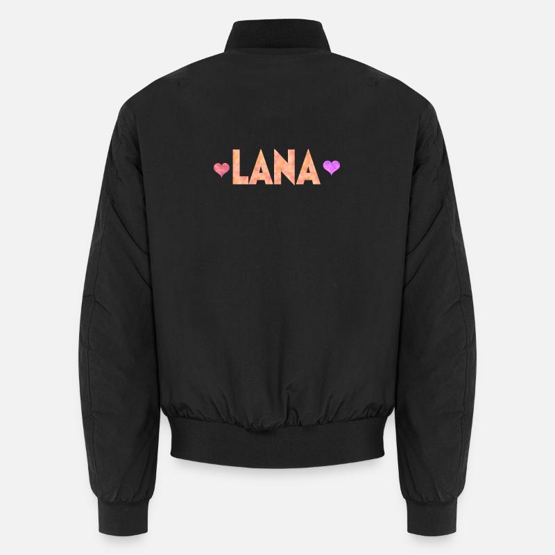 Lana - Unisex Bomberjacke - Schwarz