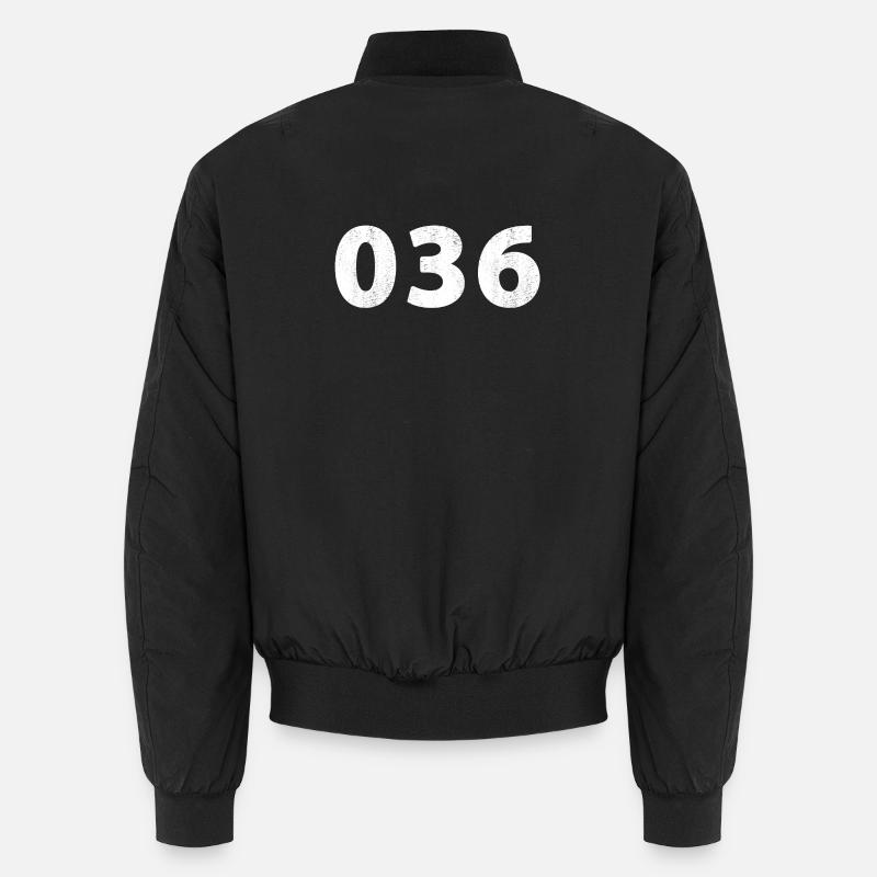 036 Almere Zeewolde - Bomber unisexe - noir