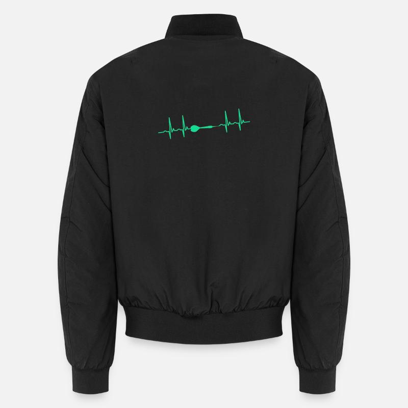 Darts Darts Darts - Unisex Bomber Jacket - black