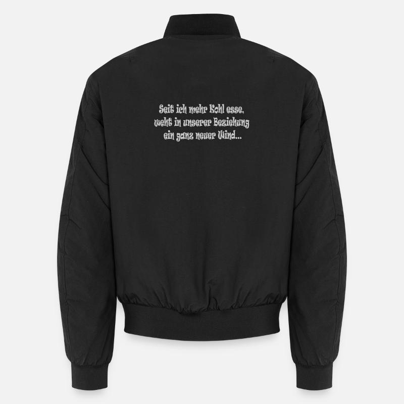 Ein neuer Wind... - Unisex Bomberjacke - Schwarz
