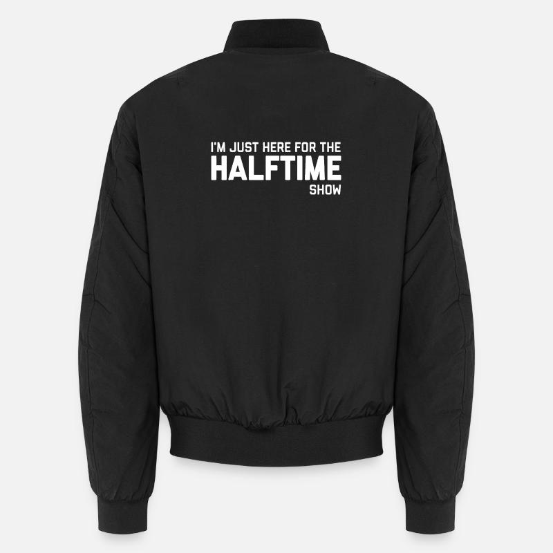 Halftime Show Bold Typography Tee Unisex Bomber Jacket