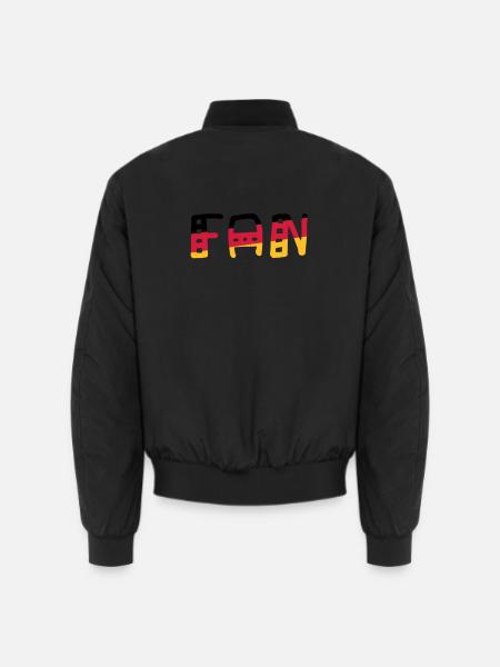 FAN - Shirt Germany - Unisex Bomber Jacket - black