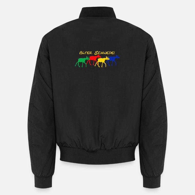 Alter Schwede - Unisex Bomberjacke - Schwarz