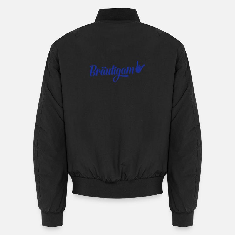 bräutigam hochzeit junggesellenabschied Unisex Bomberjacke