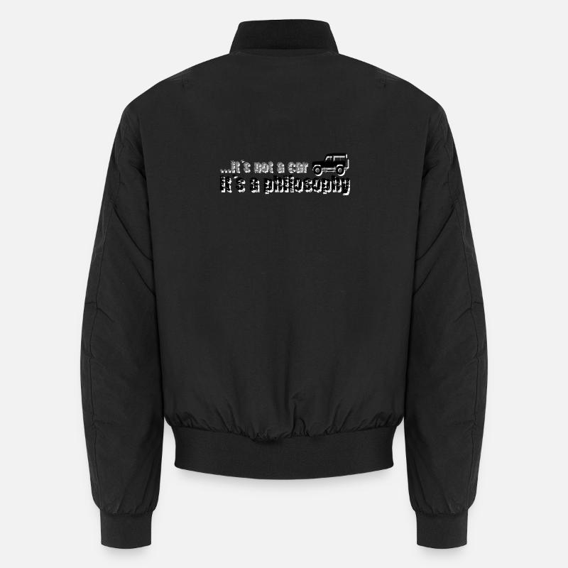 Philosophy Defender Land-Rover - Bomber unisexe - noir