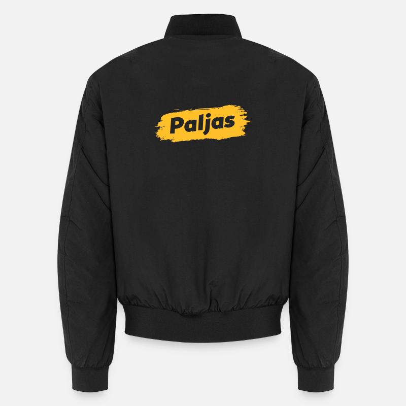 Paljas - Dialecte anversois - Bomber unisexe - noir