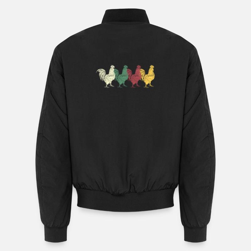 Hahn - Bomber unisexe - noir