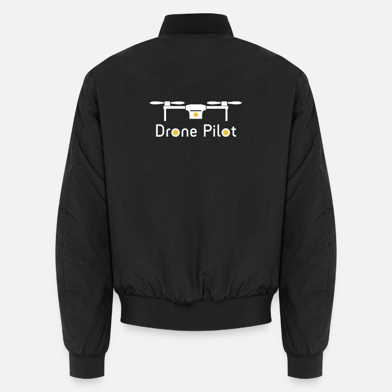 Drone Pilot - Unisex Bomber Jacket - black