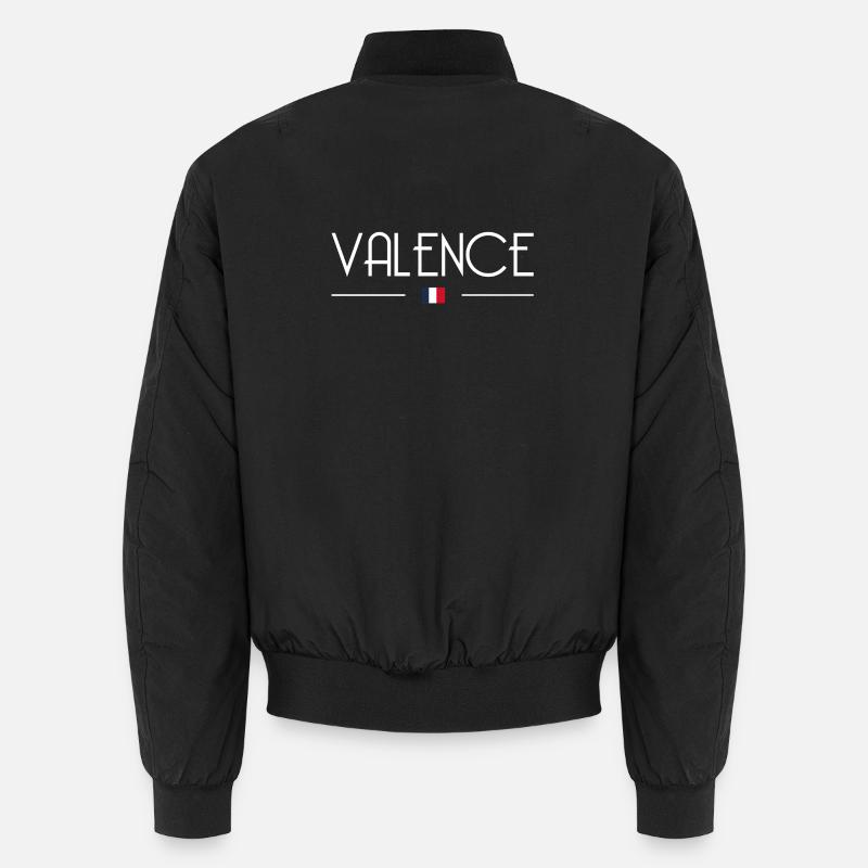 Valence - Bomber unisexe - noir