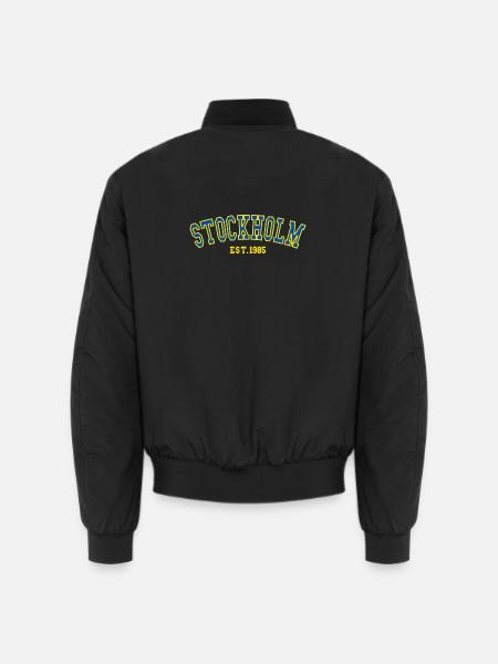 Stockholm Est.1985 - Unisex Bomber Jacket - black