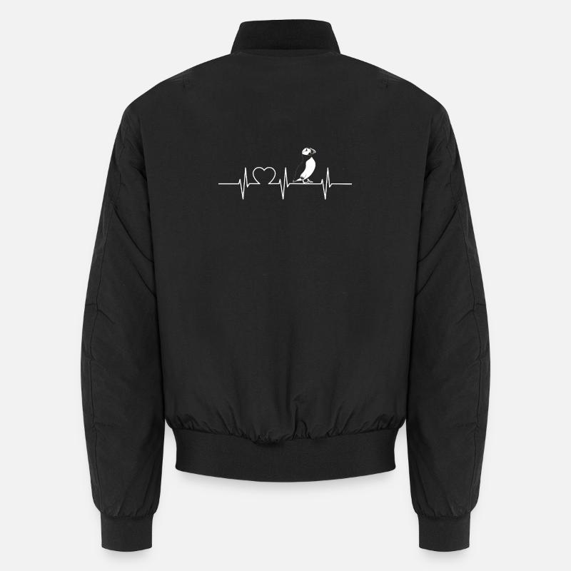 Puffin Papageientaucher Unisex Bomberjacke