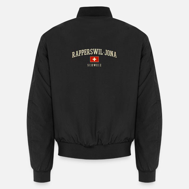 Rapperswil Jona drapeau suisse Bomber unisexe