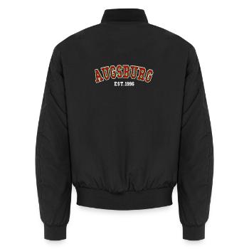 Augsbourg Est. 1996 - Bomber unisexe - noir - Dos - AI Model Male 185 light (185cm)