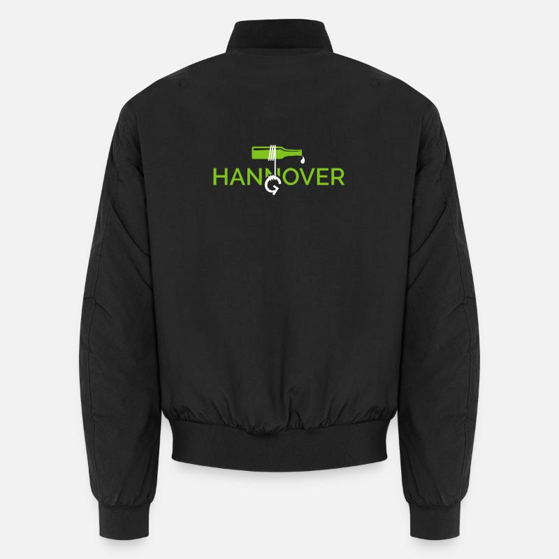 Bachelor Party Hanover Drinking Beer Funny Unisex Bomber Jacket