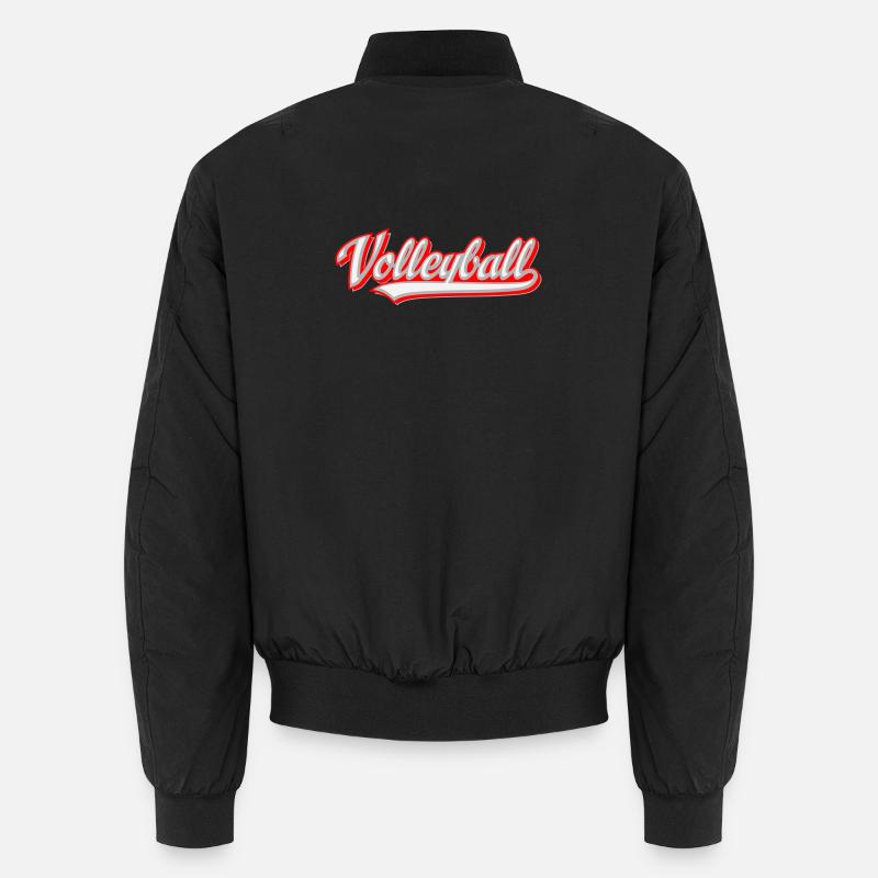Volley-ball - Bomber unisexe - noir