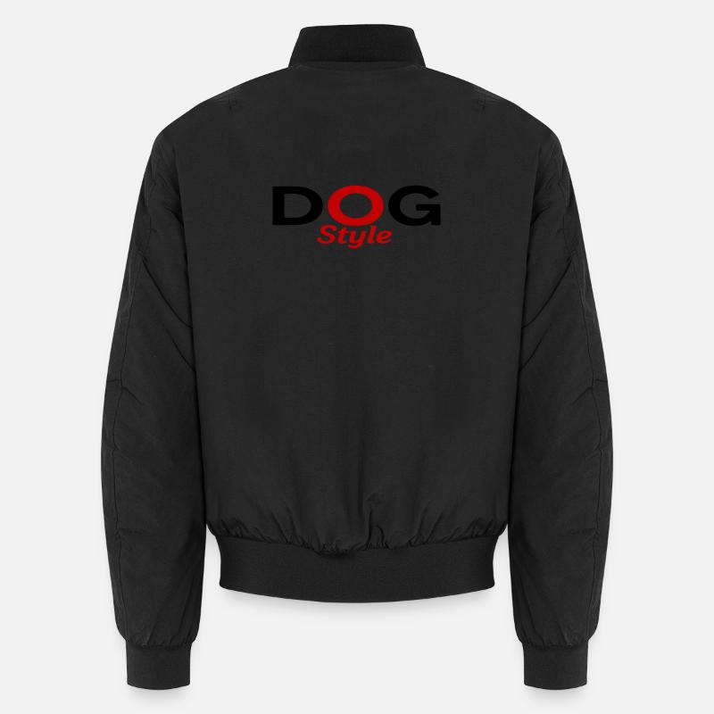 Dogstyle - Bomber unisexe - noir