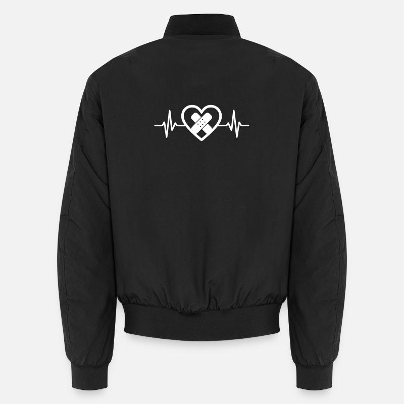 Cœur + Aide-soignant – Super Parent Aide-soignant Bomber unisexe