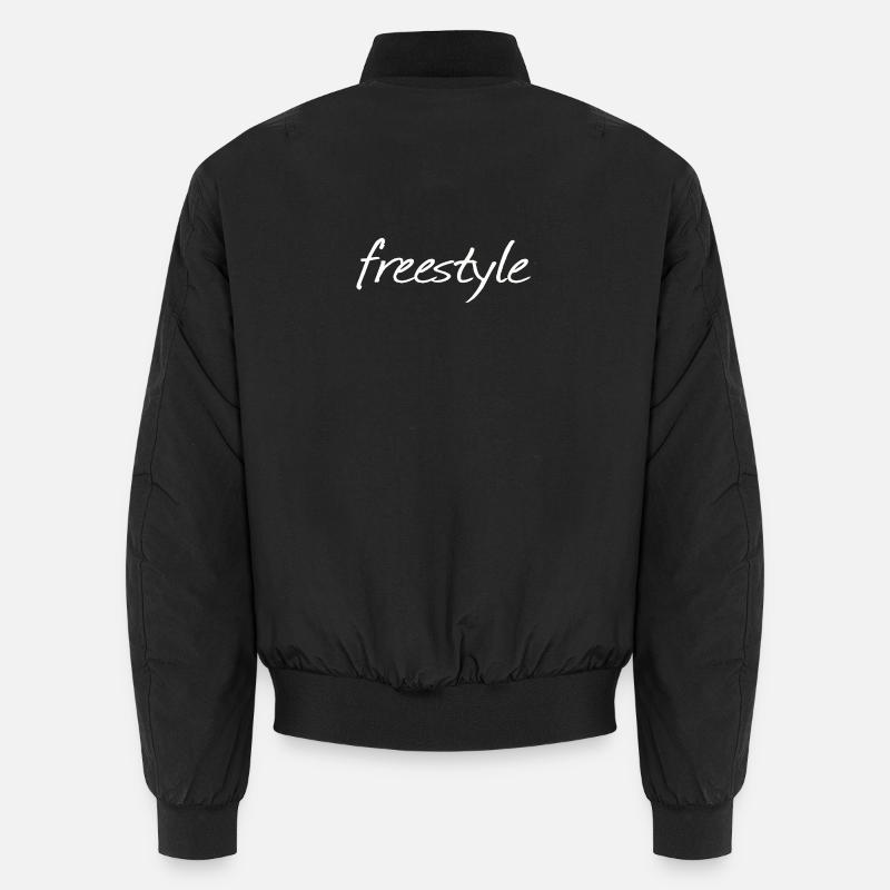 Freestyle - Unisex Bomber Jacket - black