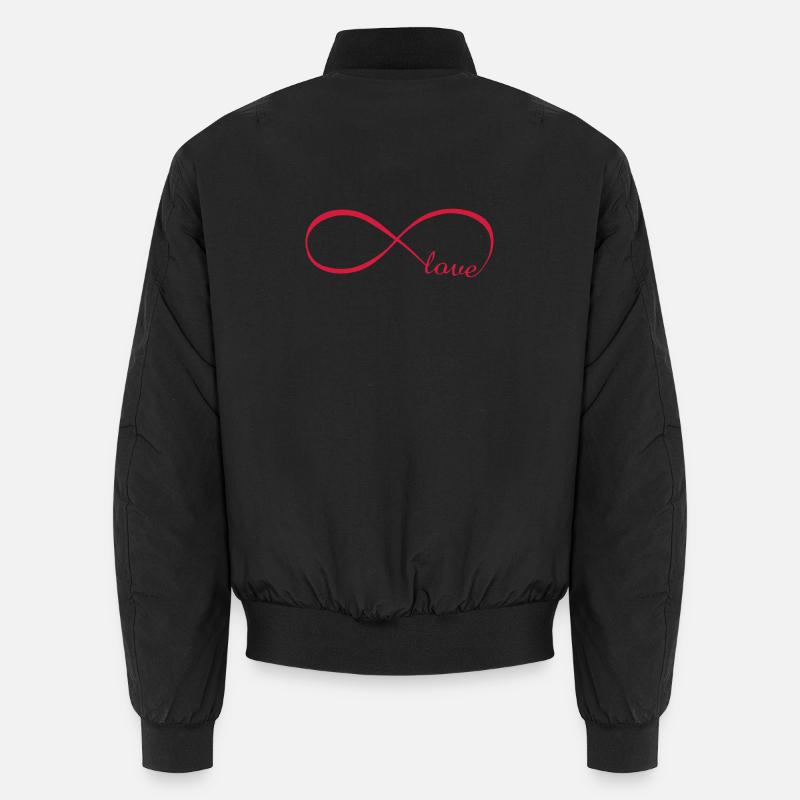 Unendliche Liebe Unisex Bomberjacke