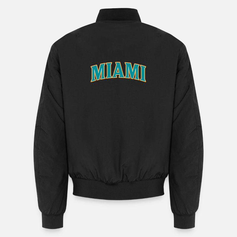 Miami - Bomber unisexe - noir