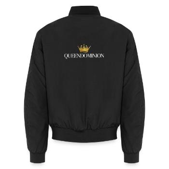 Reine Dominion - Bomber unisexe - noir - Dos - AI Model Male 185 light (185cm)