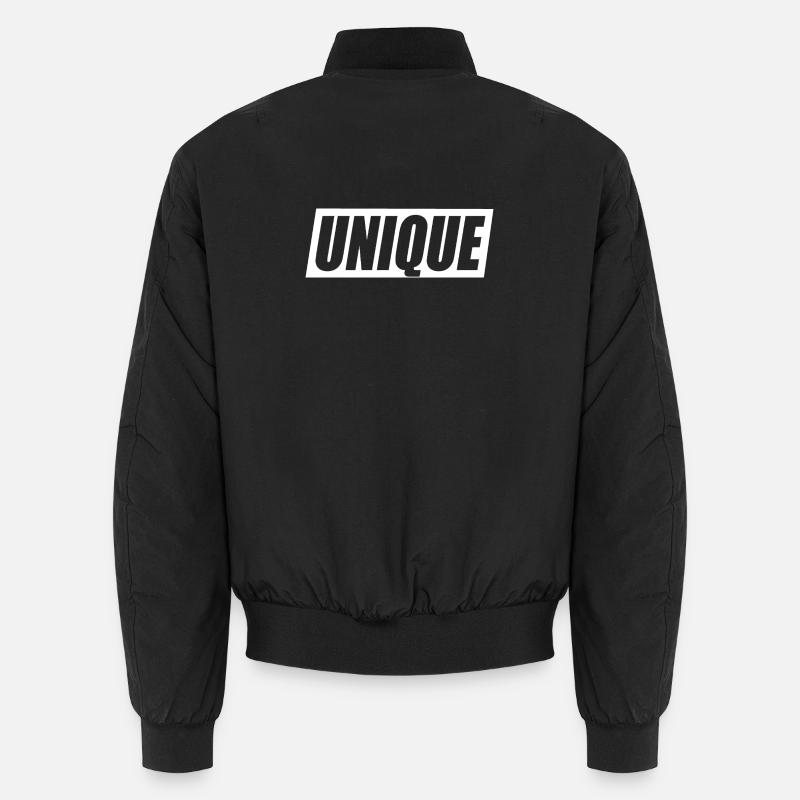 unique, unique, unique valeur de soi unique Bomber unisexe