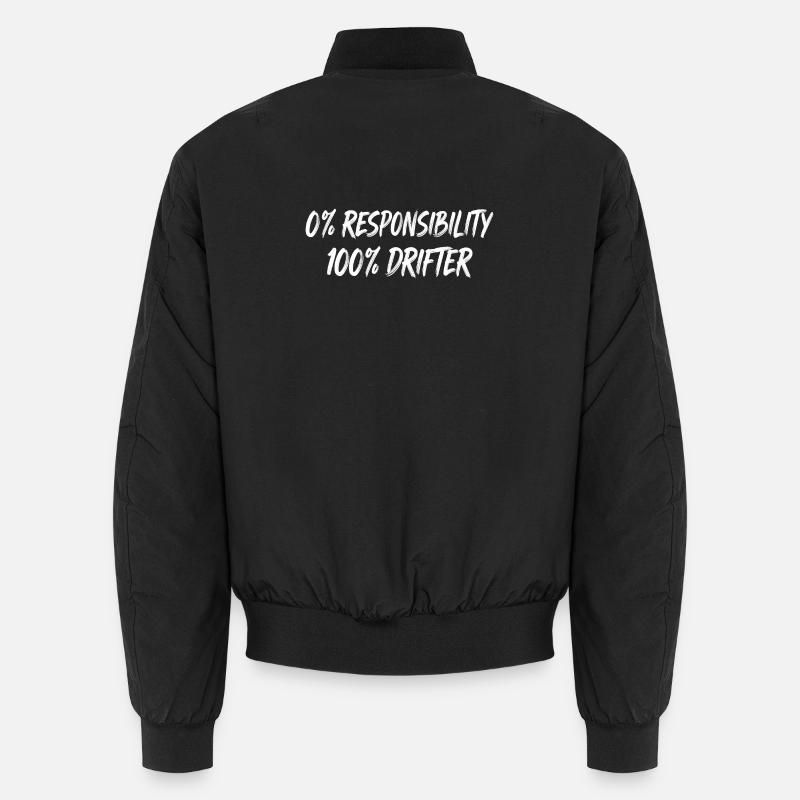 0 % Responsabilité 100 % Vagabond Bomber unisexe