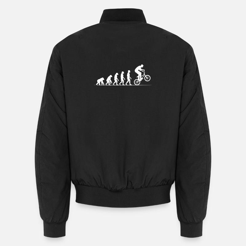 Motif du T-shirt Evolution BMX Bomber unisexe