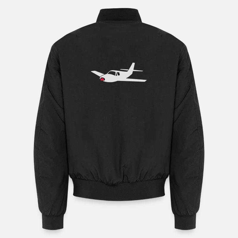 kleines Flugzeug (Farben anpassbar!) Unisex Bomberjacke