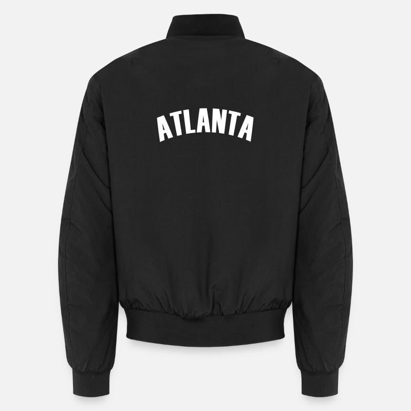 Atlanta Shirt - Unisex Bomber Jacket - black