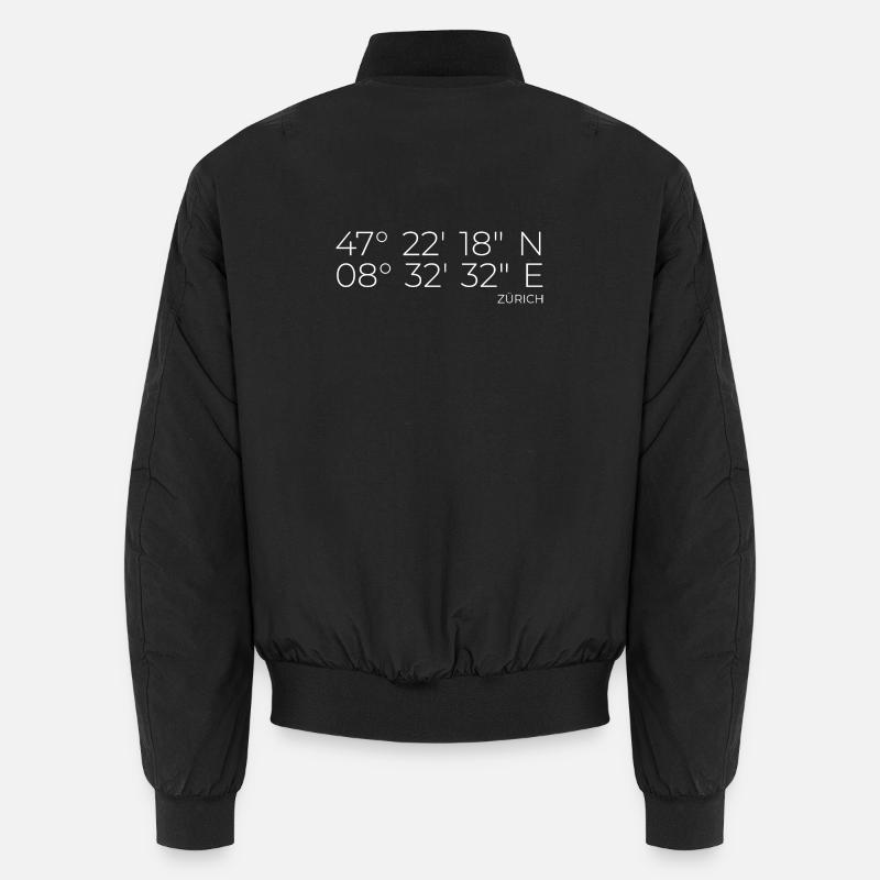 Coordinates Zurich Unisex Bomber Jacket
