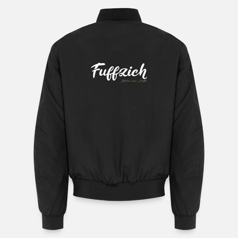 Fuffzich Is just a number - Unisex Bomber Jacket - black