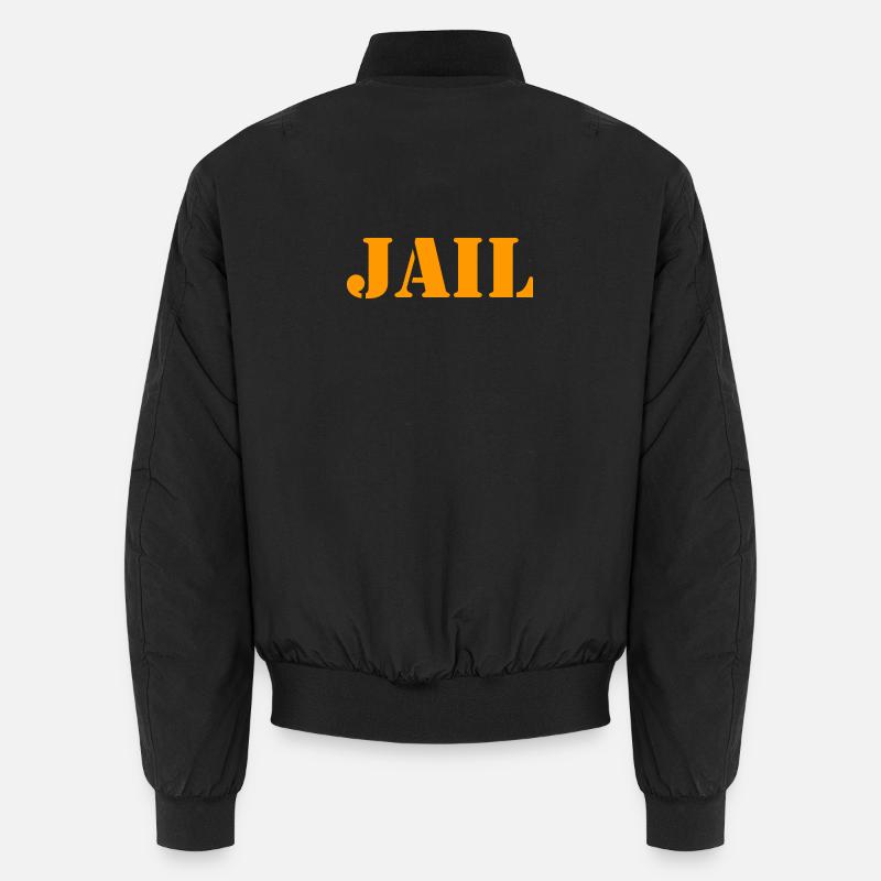 County Jail - Jail - Jail - Prisoner Unisex Bomber Jacket