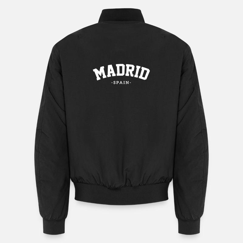 Madrid : Conception du logo de la capitale Bomber unisexe