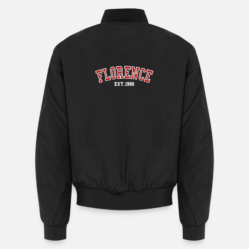 Florence Est. 1986 - Unisex Bomber Jacket - black