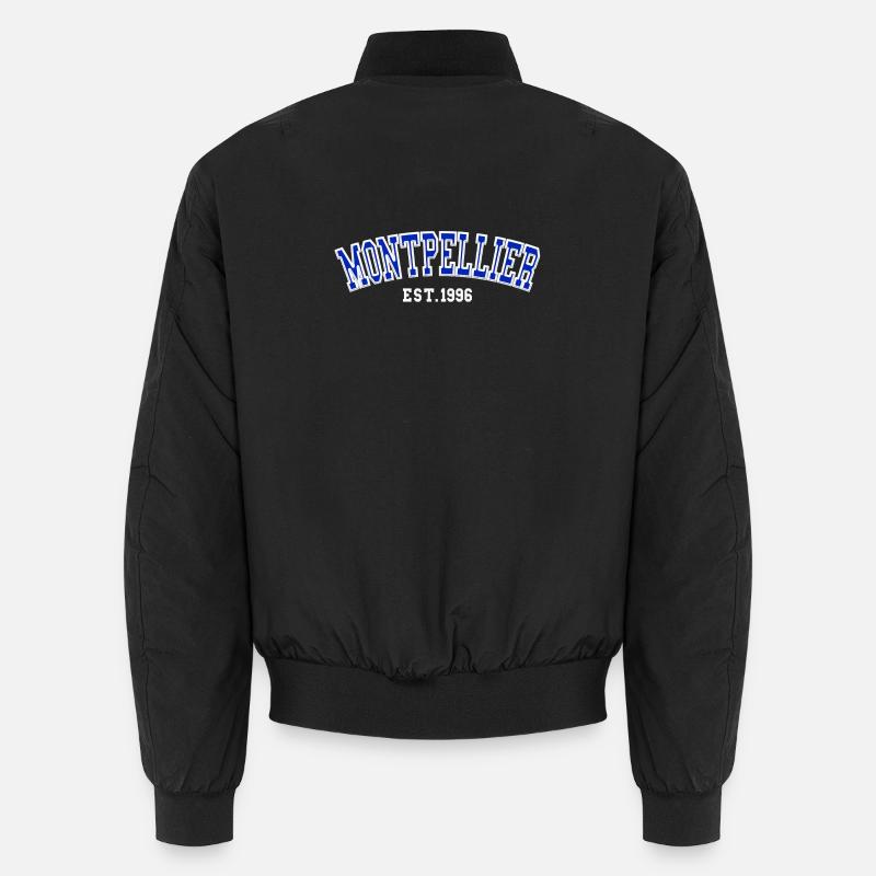Montpellier Est. 1996 - Unisex Bomber Jacket - black