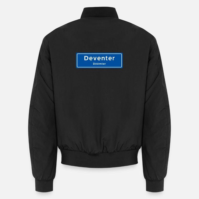 Deventer place name sign Unisex Bomber Jacket