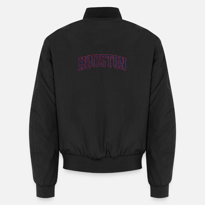Lettrage à nœud Varsity de Houston Bomber unisexe