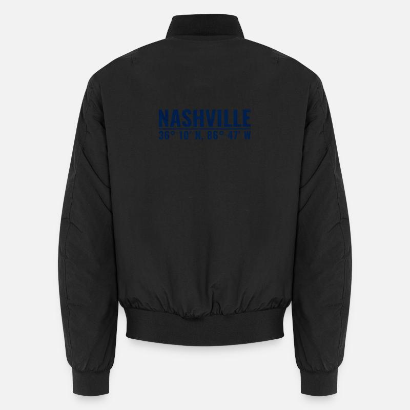 Nashville - Bomber unisexe - noir